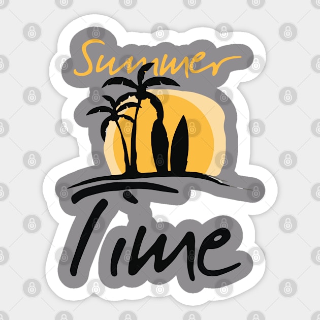 Summer Time Sticker by Mommag9521